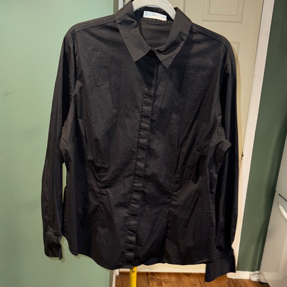EUC MNG  Long Sleeve Button-Up Shirt